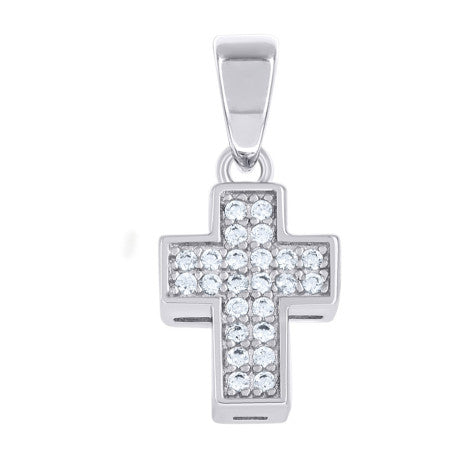 925 Sterling Silver Cz Pendant