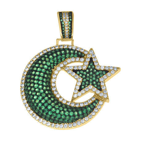 925 Sterling Silver Cz Pendant