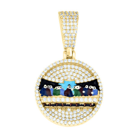 925 Sterling Silver Cz Pendant