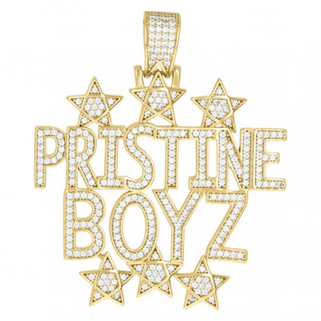 925 Sterling Silver CZ Pendant