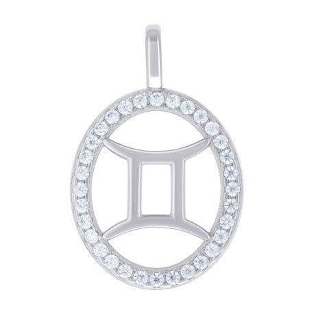 925 Sterling Silver Cz Pendant