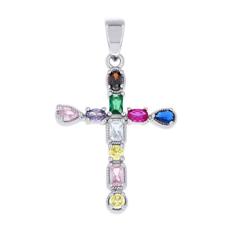 925 Sterling Silver Cz Pendant