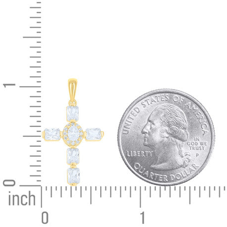 925 Sterling Silver Cz Pendant