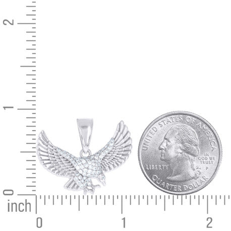 925 Sterling Silver Cz Pendant