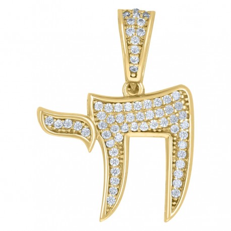 925 Sterling Silver CZ Pendant