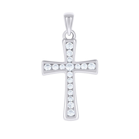 925 Sterling Silver Cz Pendant