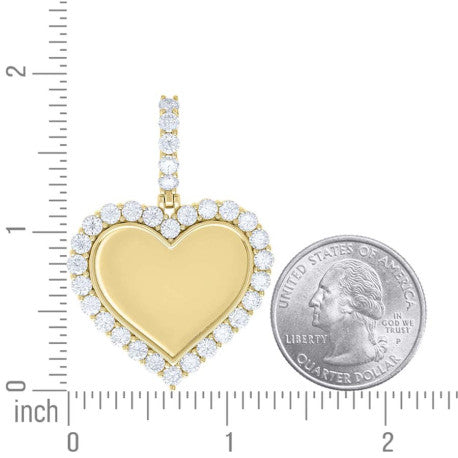 925 Sterling Silver Cz Pendant