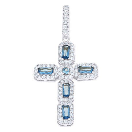 925 Sterling Silver Cz Pendant