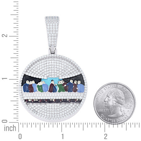 925 Sterling Silver Cz Pendant