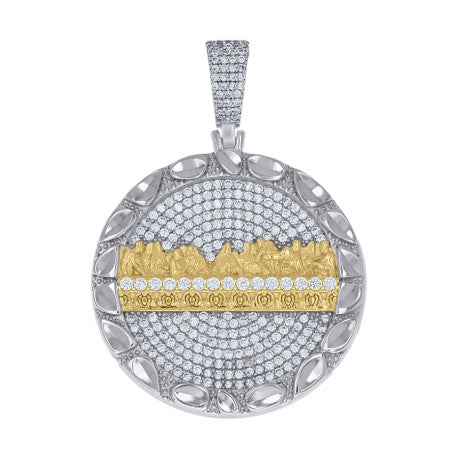 925 Sterling Silver Cz Pendant