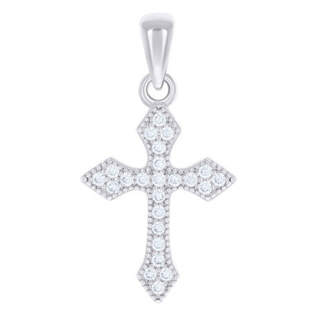 925 Sterling Silver Cz Pendant