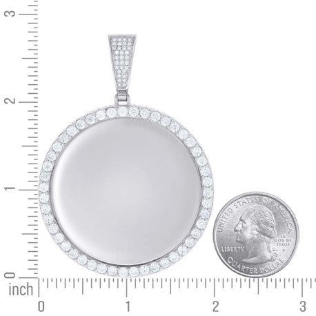 925 Sterling Silver Cz Pendant