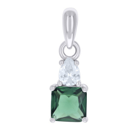925 Sterling Silver Cz Pendant