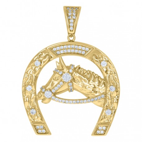 925 Sterling Silver CZ Pendant