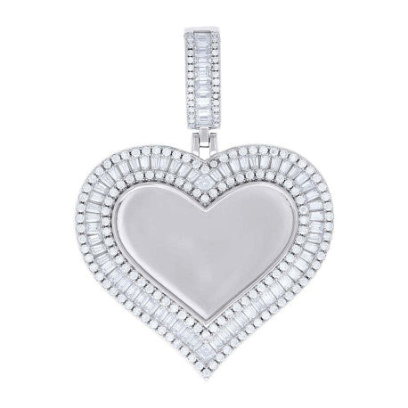 925 Sterling Silver Cz Pendant