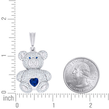 925 Sterling Silver Cz Pendant