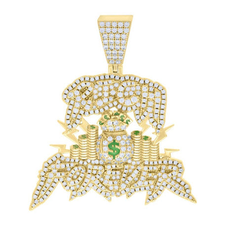 925 Sterling Silver Cz Pendant