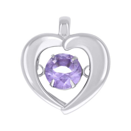 925 Sterling Silver Cz Pendant