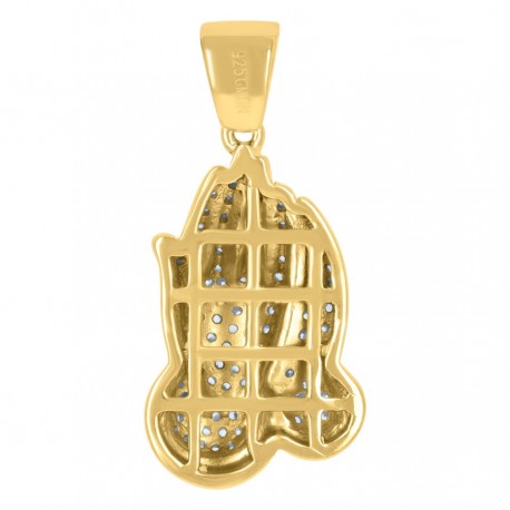 925 Sterling Silver Cz Pendant