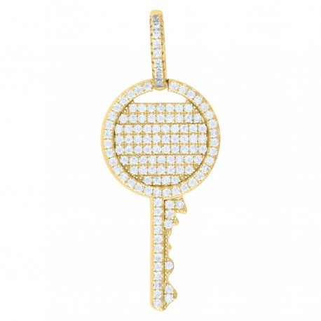 925 Sterling Silver CZ Pendant