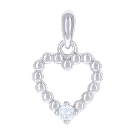 925 Sterling Silver Cz Pendant