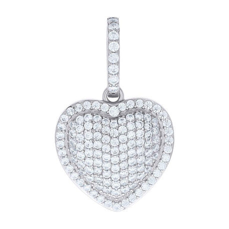 925 Sterling Silver Cz Pendant