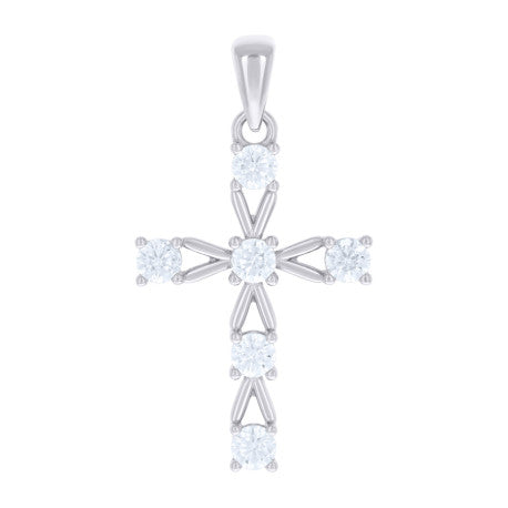 925 Sterling Silver Cz Pendant