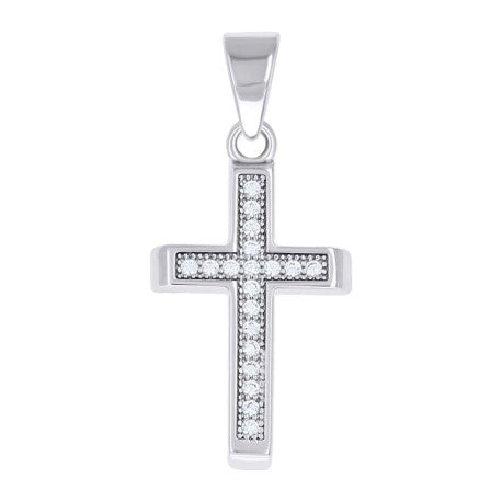 925 Sterling Silver Cz Pendant
