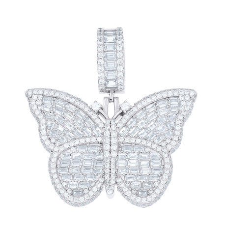 925 Sterling Silver Cz Pendant