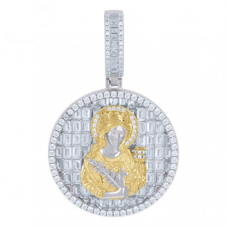 925 Sterling Silver Cz Pendant