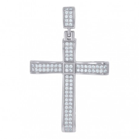 925 Sterling Silver Cz Pendant