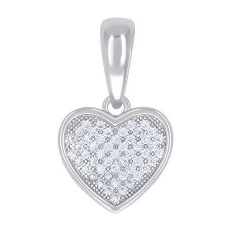 925 Sterling Silver Cz Pendant