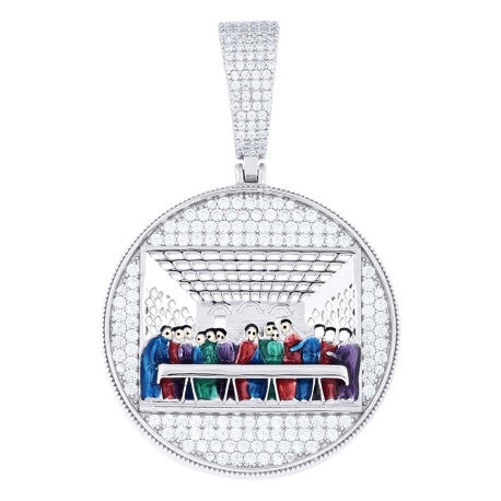 925 Sterling Silver Cz Pendant