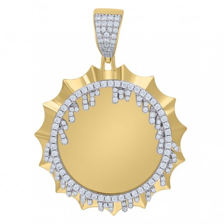 925 Sterling Silver Cz Pendant