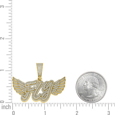 925 Sterling Silver Cz Pendant