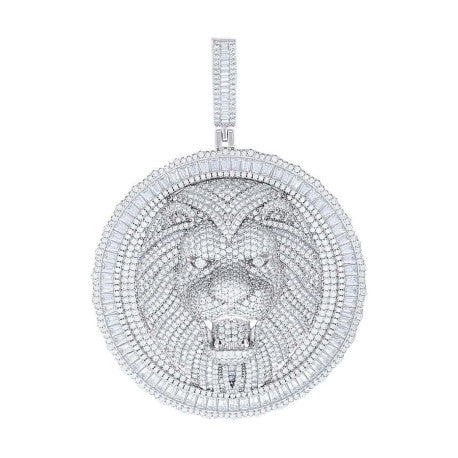 925 Sterling Silver Cz Pendant