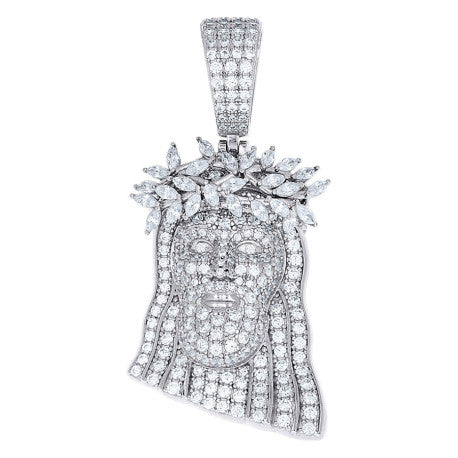 925 Sterling Silver Cz Pendant
