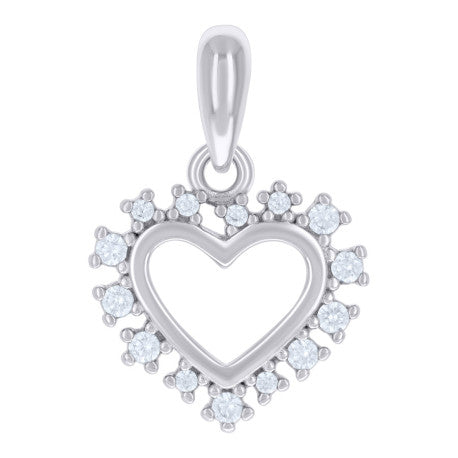 925 Sterling Silver Cz Pendant