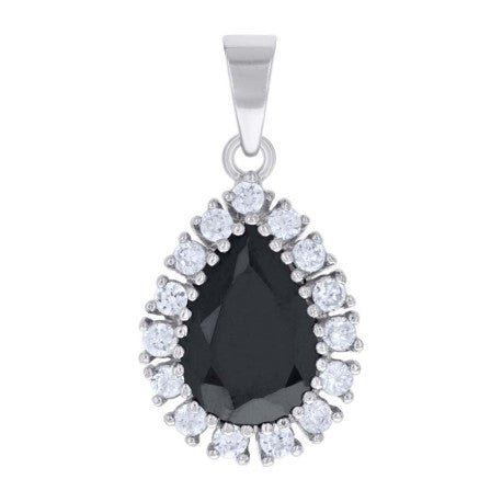 925 Sterling Silver Cz Pendant