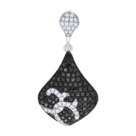 925 Sterling Silver Cz Pendant