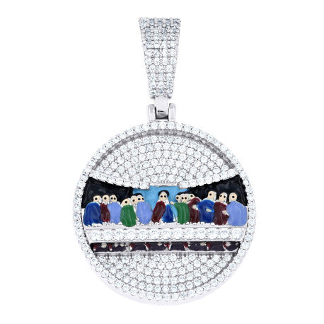 925 Sterling Silver Cz Pendant