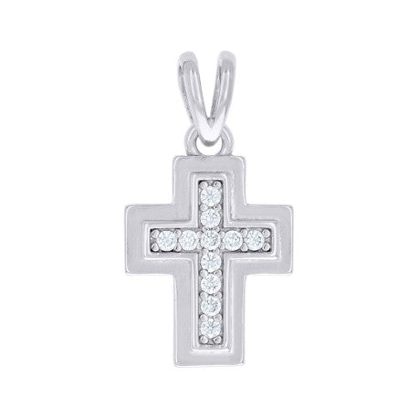 925 Sterling Silver Cz Pendant
