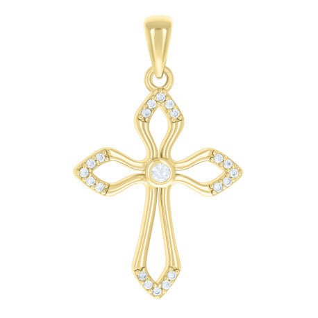 925 Sterling Silver Cz Pendant