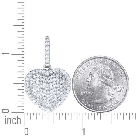 925 Sterling Silver Cz Pendant