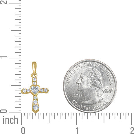 925 Sterling Silver Cz Pendant