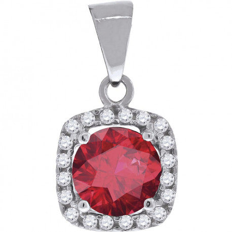 925 Sterling Silver Cz Pendant