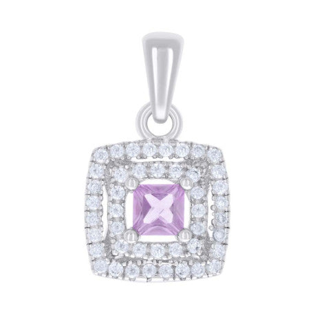 925 Sterling Silver Cz Pendant