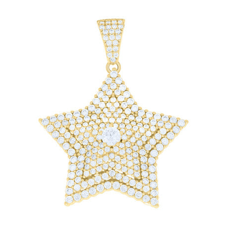 925 Sterling Silver Cz Pendant