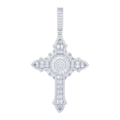 925 Sterling Silver Cz Pendant