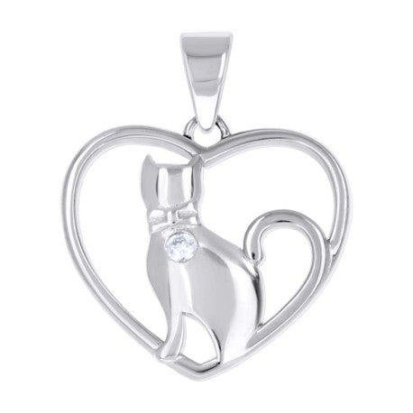 925 Sterling Silver Cz Pendant